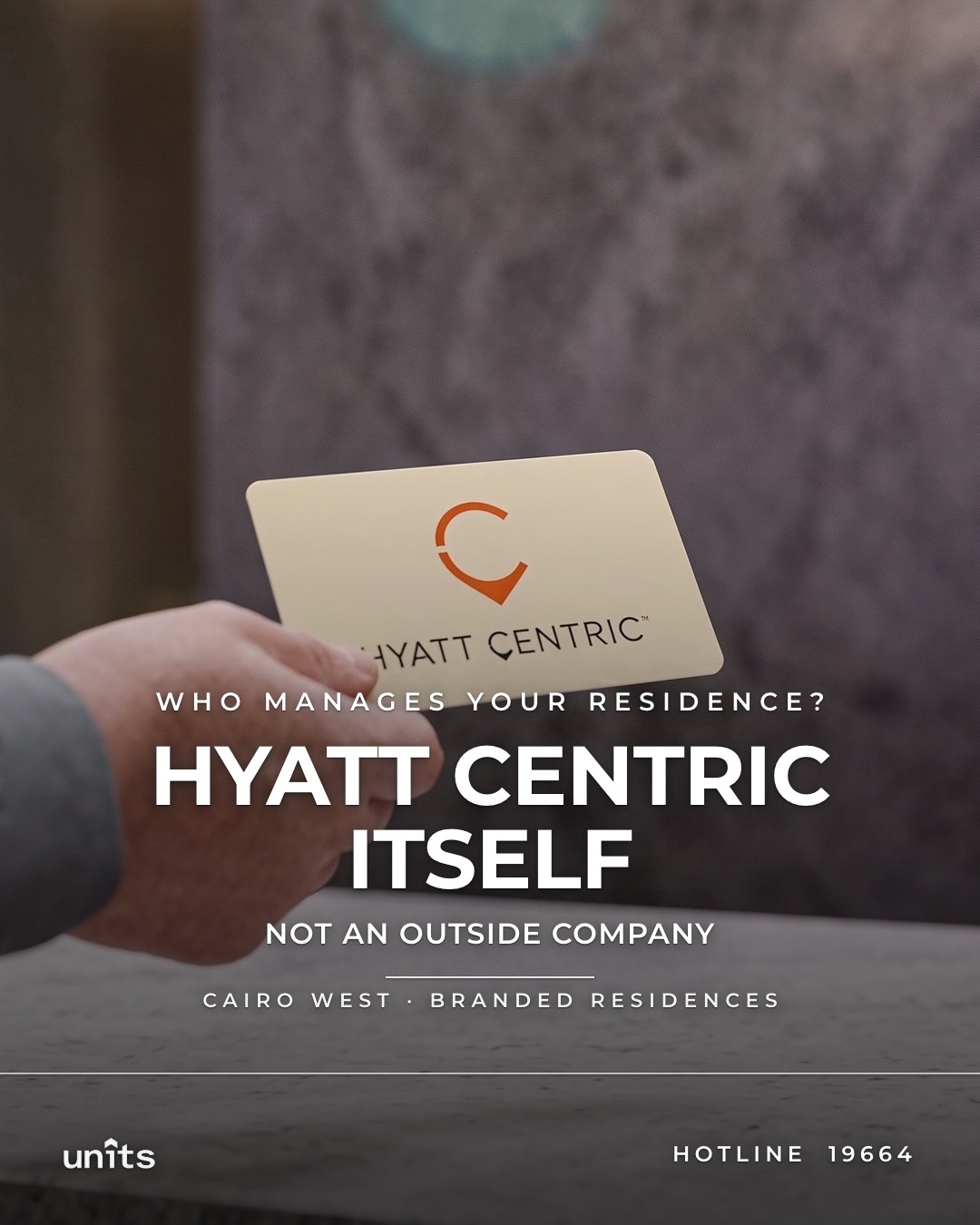 Hyatt Centric itself, not an outside company