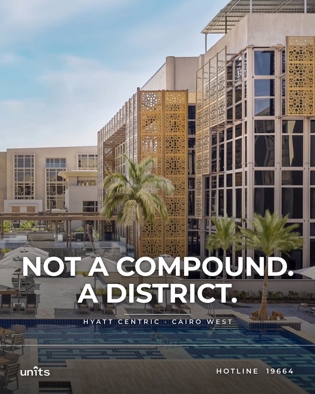 Not a compound. A district.